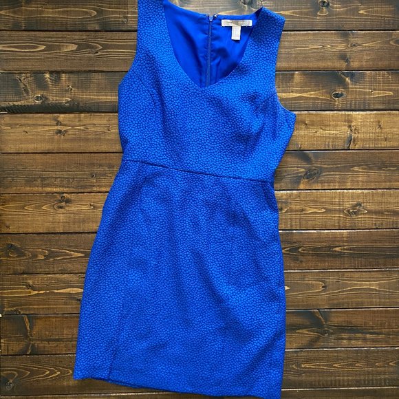 Royal Blue Sheath Dress - Picture 1 of 4
